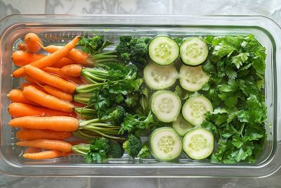 Conseils pour un nettoyage des légumes qui économise de l'eau