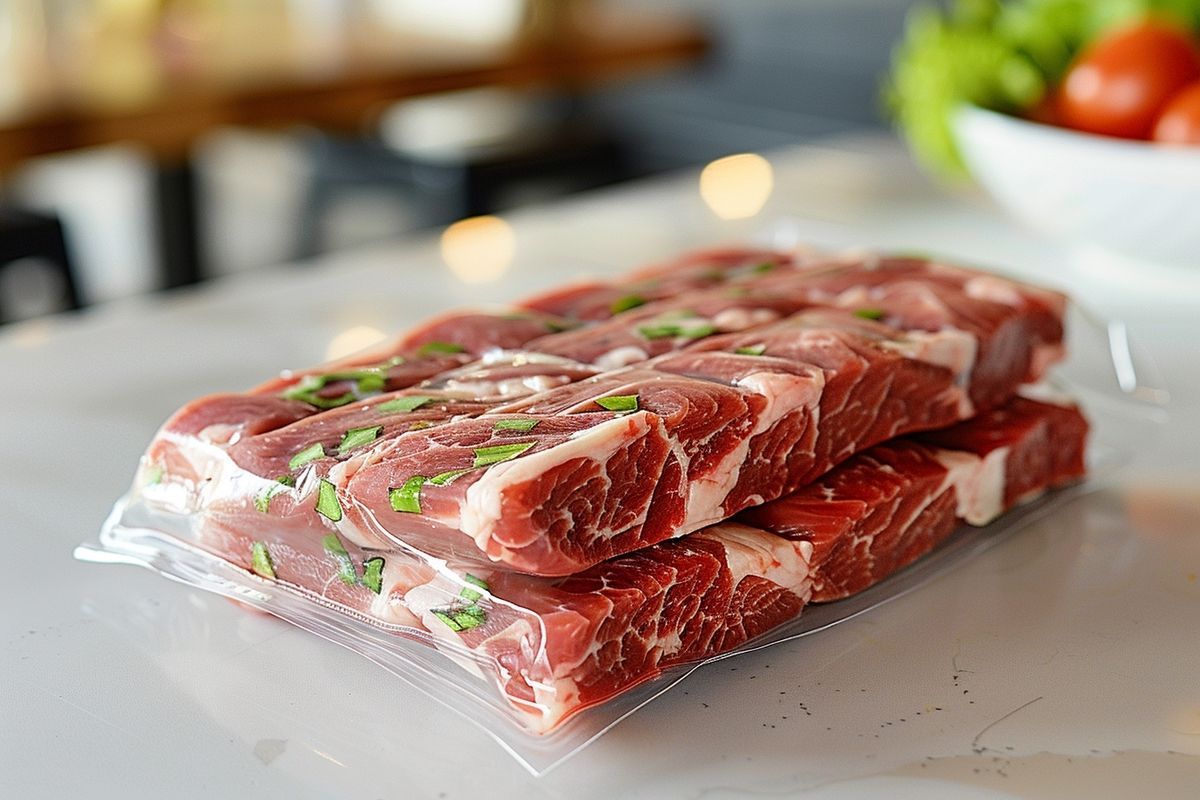 Interpréter le gonflement d'un emballage sous vide de viande : guide essentiel