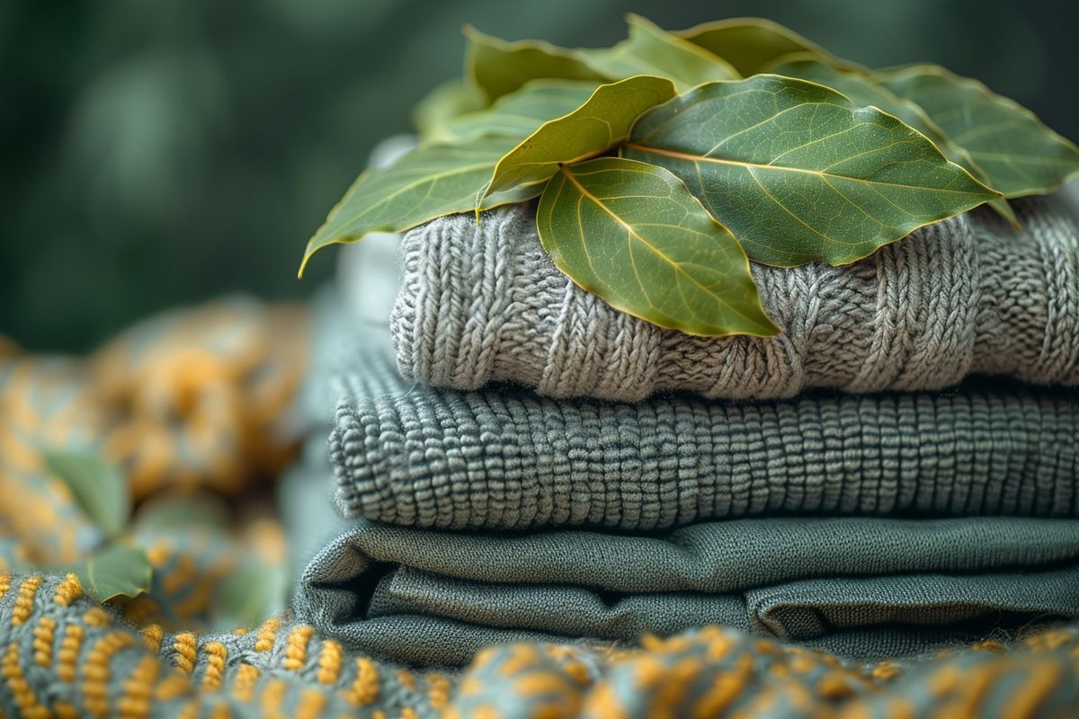 Rafraîchissez naturellement votre linge avec la feuille de laurier